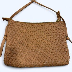 *SOLD* Madewell Woven Leather Crossbody Purse